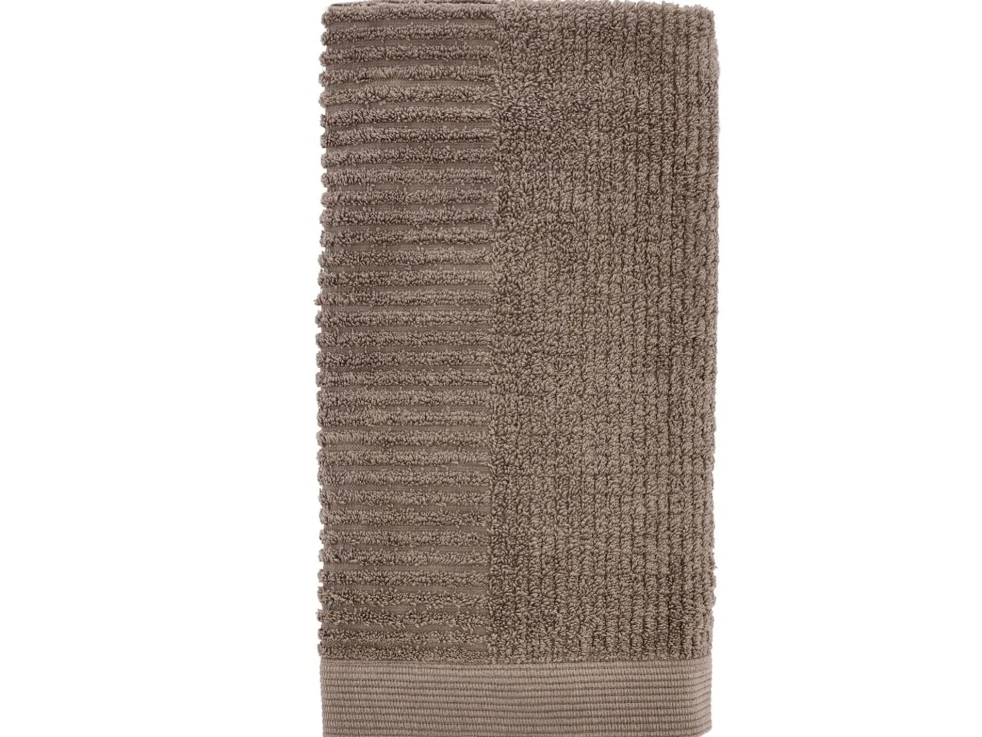 Håndklæde - 100% bomuld - 50x100 cm - Zone Denmark Classic - Taupe