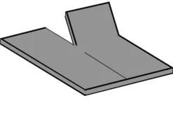 H-split topmadras ekstra længde 180x210 cm 8 cm høj - NASA Memoryskum - Ergonomisk topmadras - Borg Living trykaflastende madras