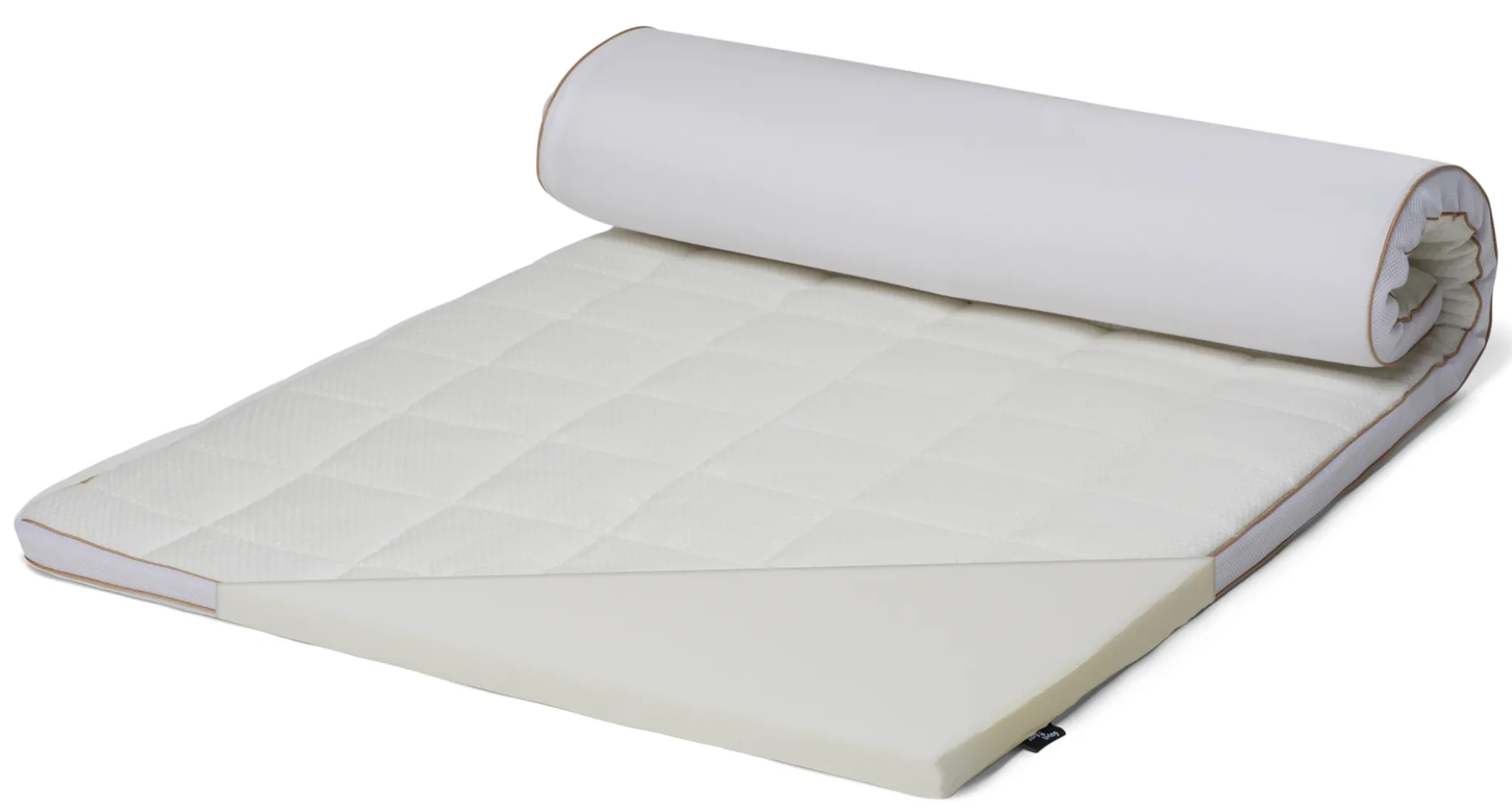 H-Split Topmadras - 180x200 cm 5 cm høj - NASA Memory Skum - Borg Living - Ergonomisk topmadras