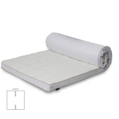 H-split topmadras - 180x210 cm 8 cm høj - NASA Memory skum - Borg Living - Ergonomisk topmadras