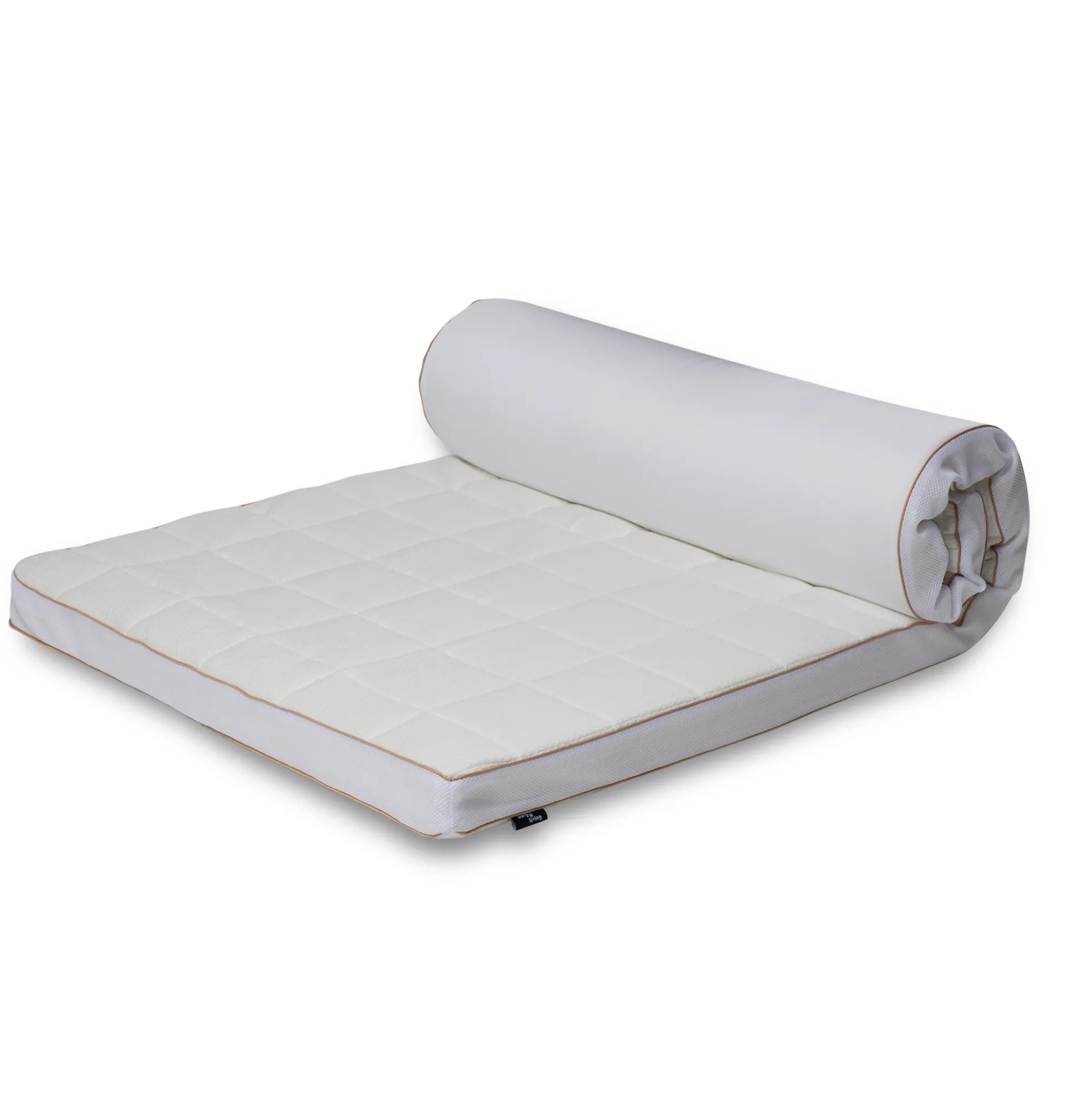 H-split topmadras - 180x210 cm 8 cm høj - NASA Memory skum - Borg Living - Ergonomisk topmadras