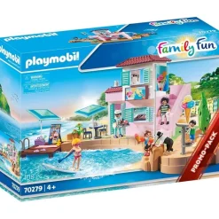 Iskiosk ved havnen - PL70279 - PLAYMOBIL Family Fun