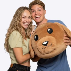Jas & Mika Baloo bamse - Squish Heads - 40 cm