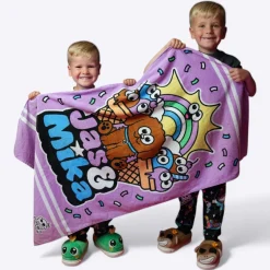 Jas & Mika Dreams håndklæde - 100% bomuld - Badehåndklæde 70x140 cm