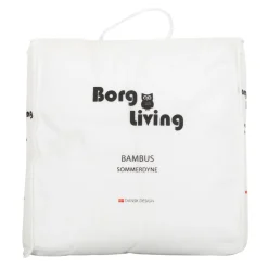 Junior sommerdyne - Blød bambusdyne og dunfiber - 100x140 cm - Borg Living