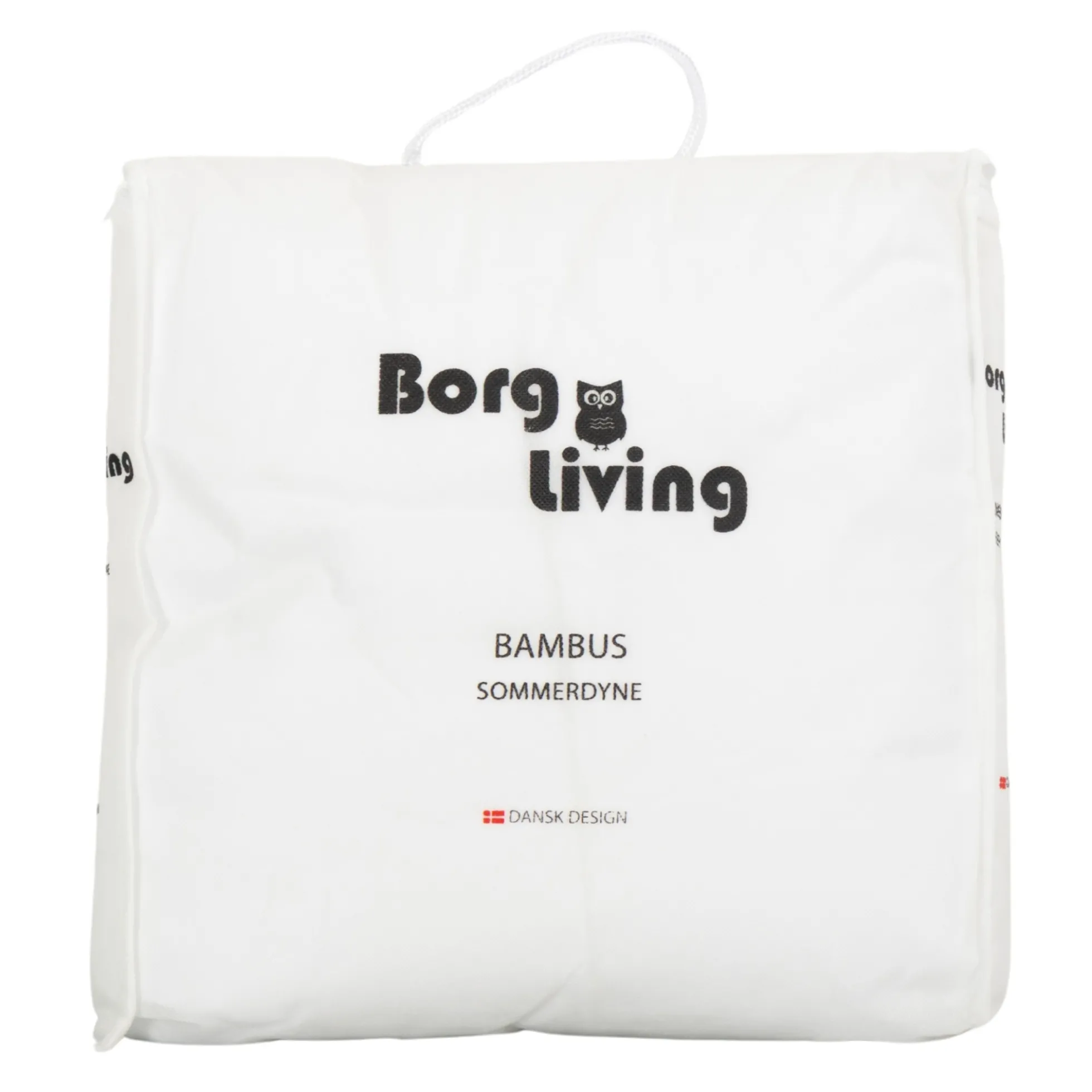Junior sommerdyne - Blød bambusdyne og dunfiber - 100x140 cm - Borg Living