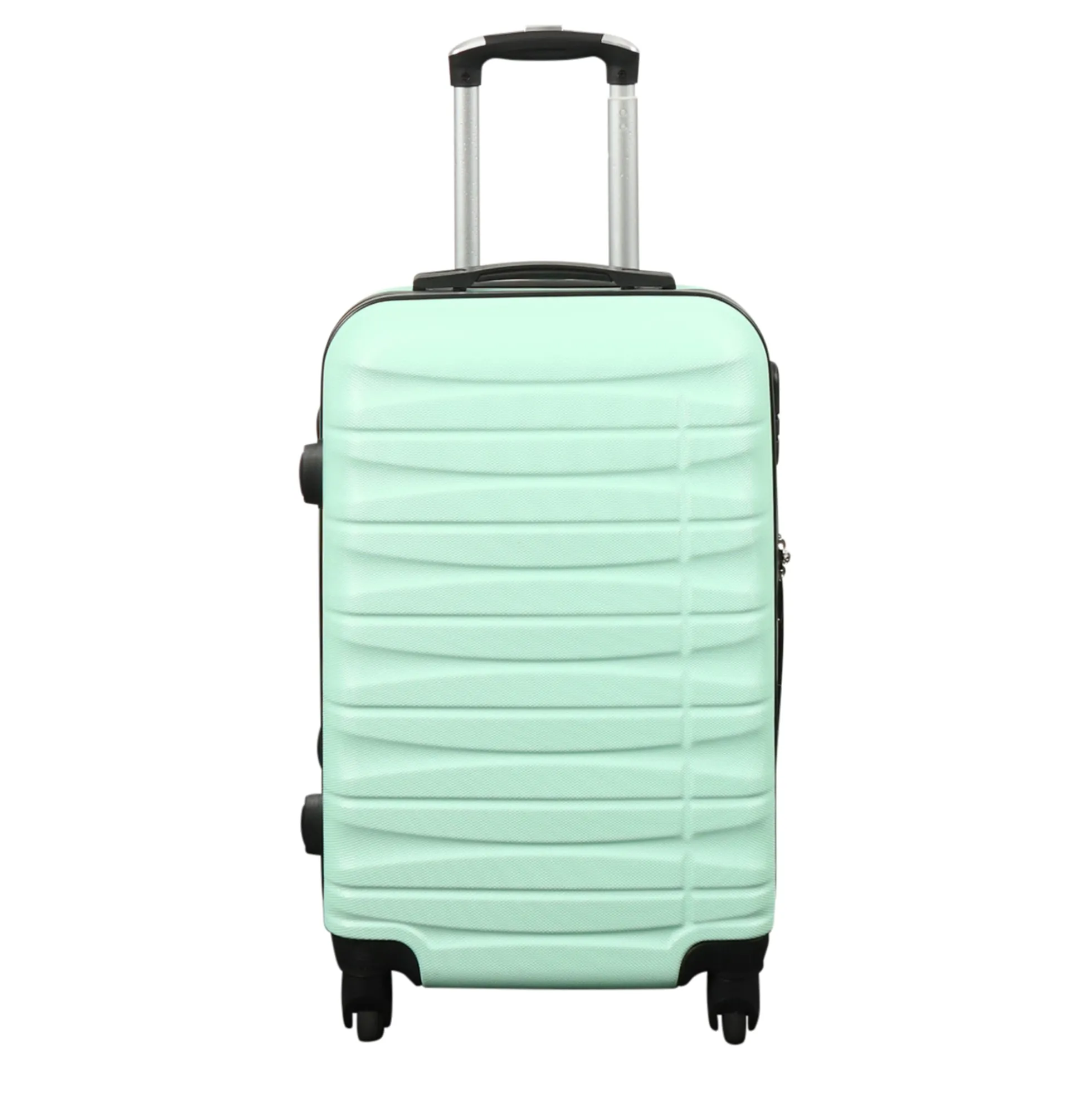 Kabinekuffert - Hardcase letvægt kuffert - Pastel grøn håndbagage kuffert tilbud