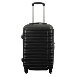 Kabine kuffert - Hardcase - Sort håndbagage kuffert