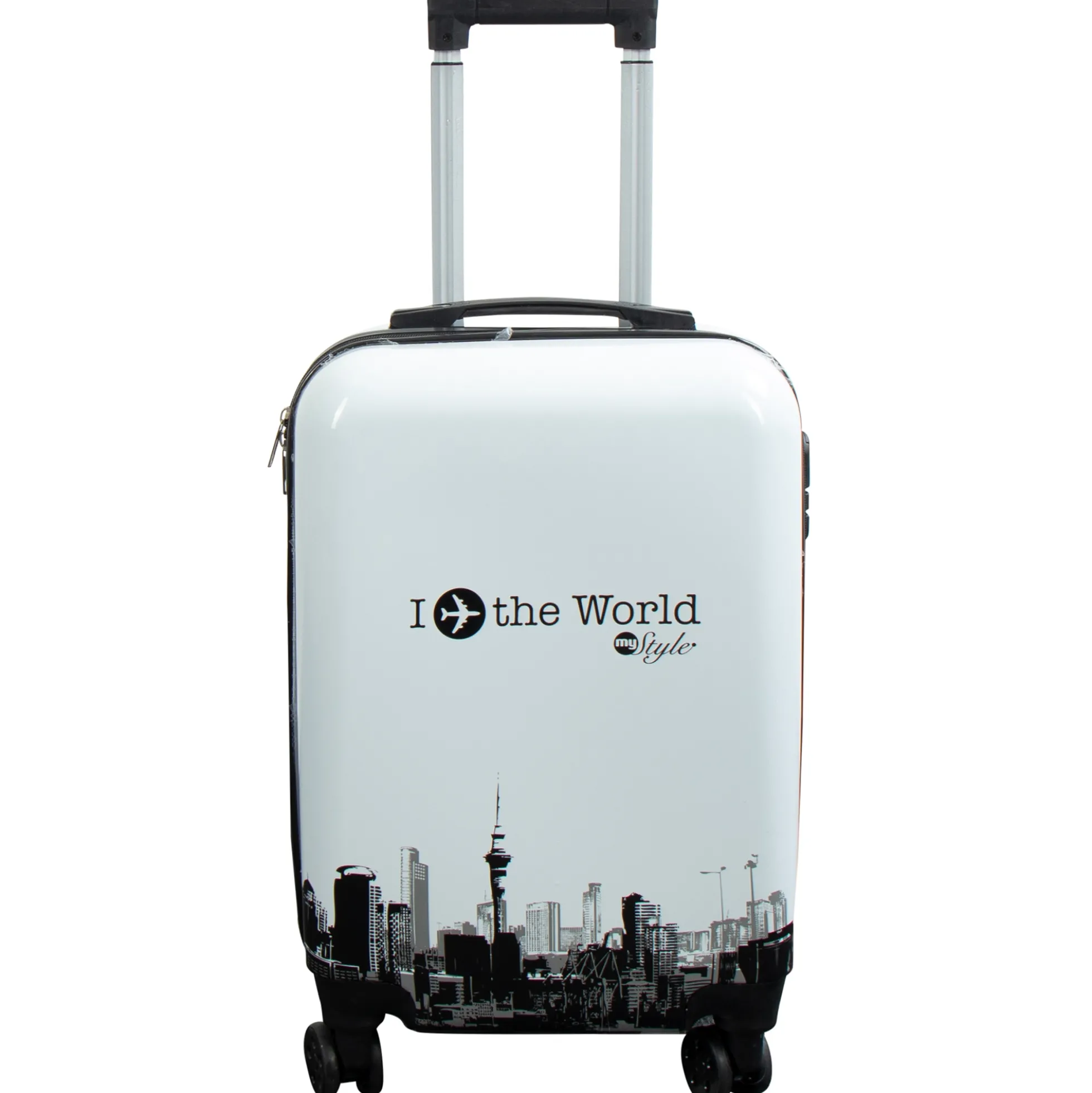 Kabinekuffert - I Love The World hardcase kuffert - Eksklusiv rejsekuffert