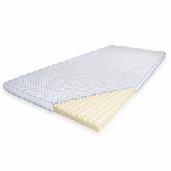 Kølende topmadras - 180x200 cm 5 cm høj - 5 zoner - Memoryskum topmadras - SLEEP TECH by Borg