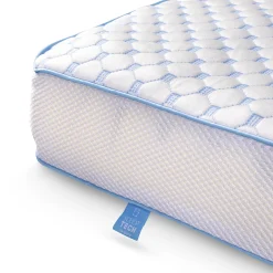 Kølende topmadras - 140x200 cm - 7 zoner - Luksus memoryskum topmadras 8 cm høj - SLEEP TECH By Borg