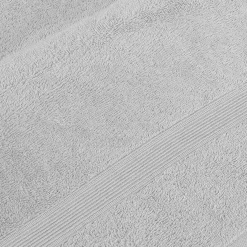 Økologisk håndklæde - 100% GOTS-certificeret bomuld - Badelagen 100x150 cm - Lysegrå