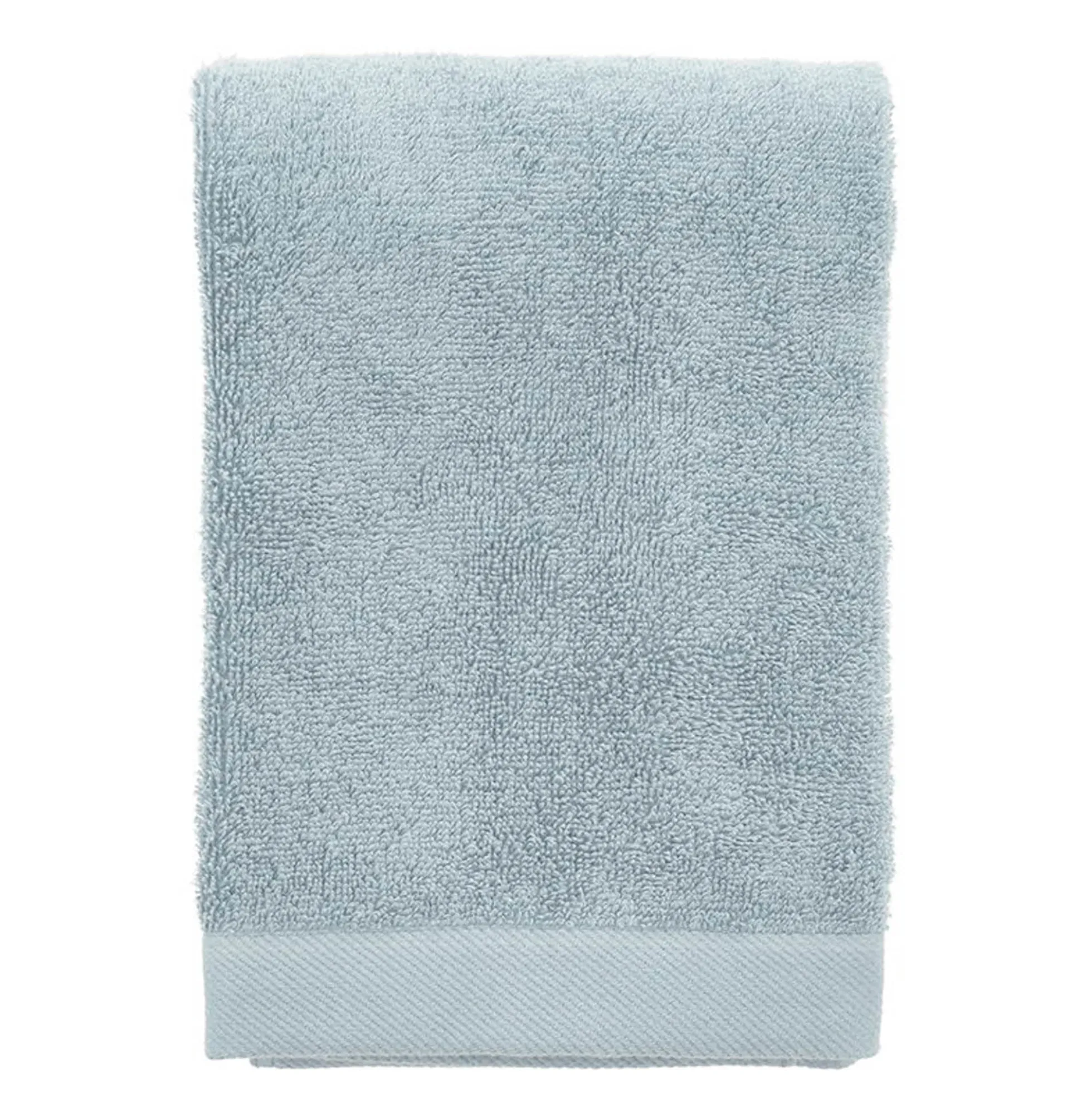 Økologisk håndklæde - 100% økologisk bomuld - Håndklæde lyseblå 50x100 cm - Södahl Organic Comfort - Linen blue