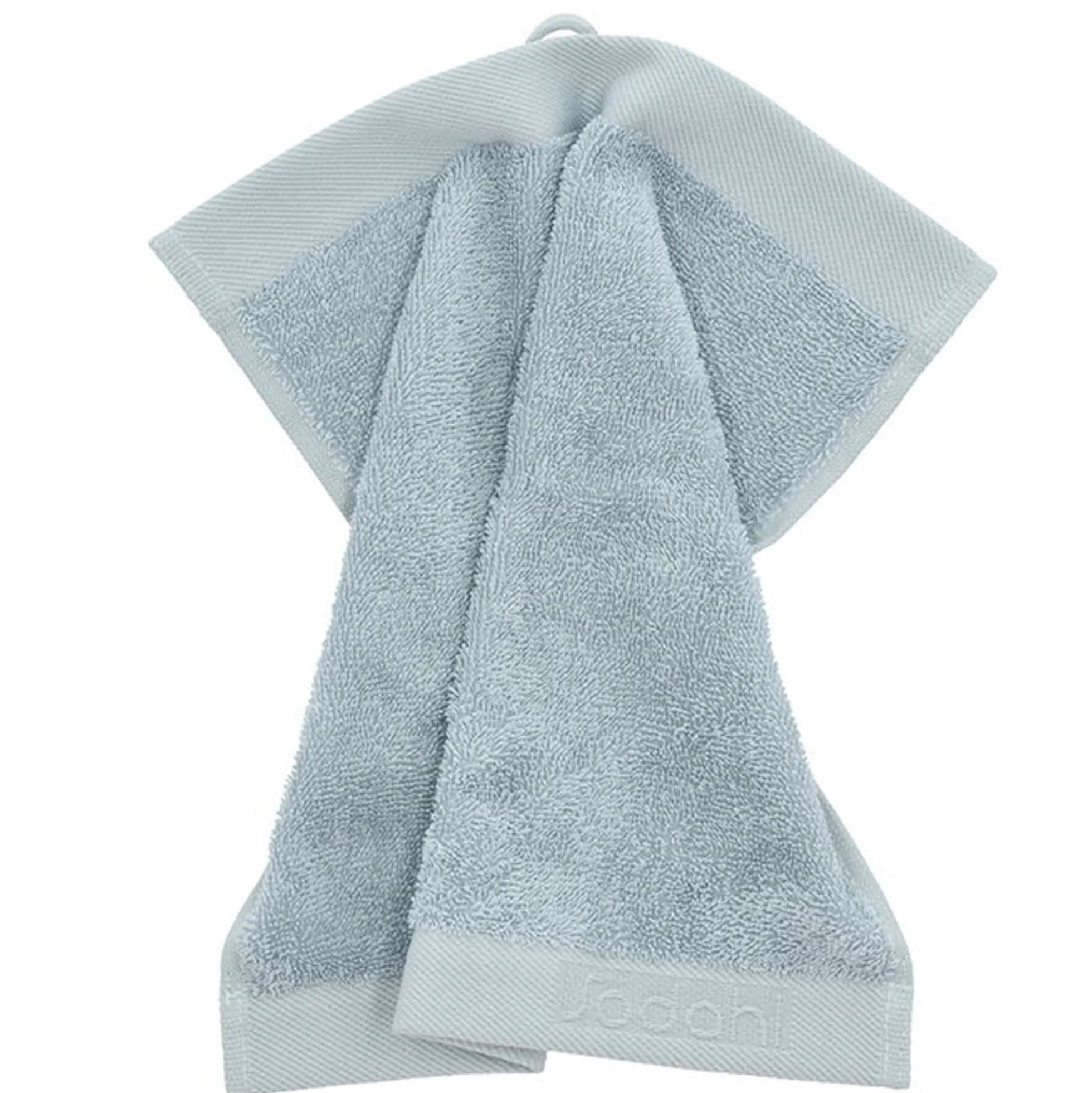 Økologisk vaskeklud - 100% økologisk bomuld - Vaskeklud lyseblå 30x30 cm - Södahl Organic Comfort - Linen blue