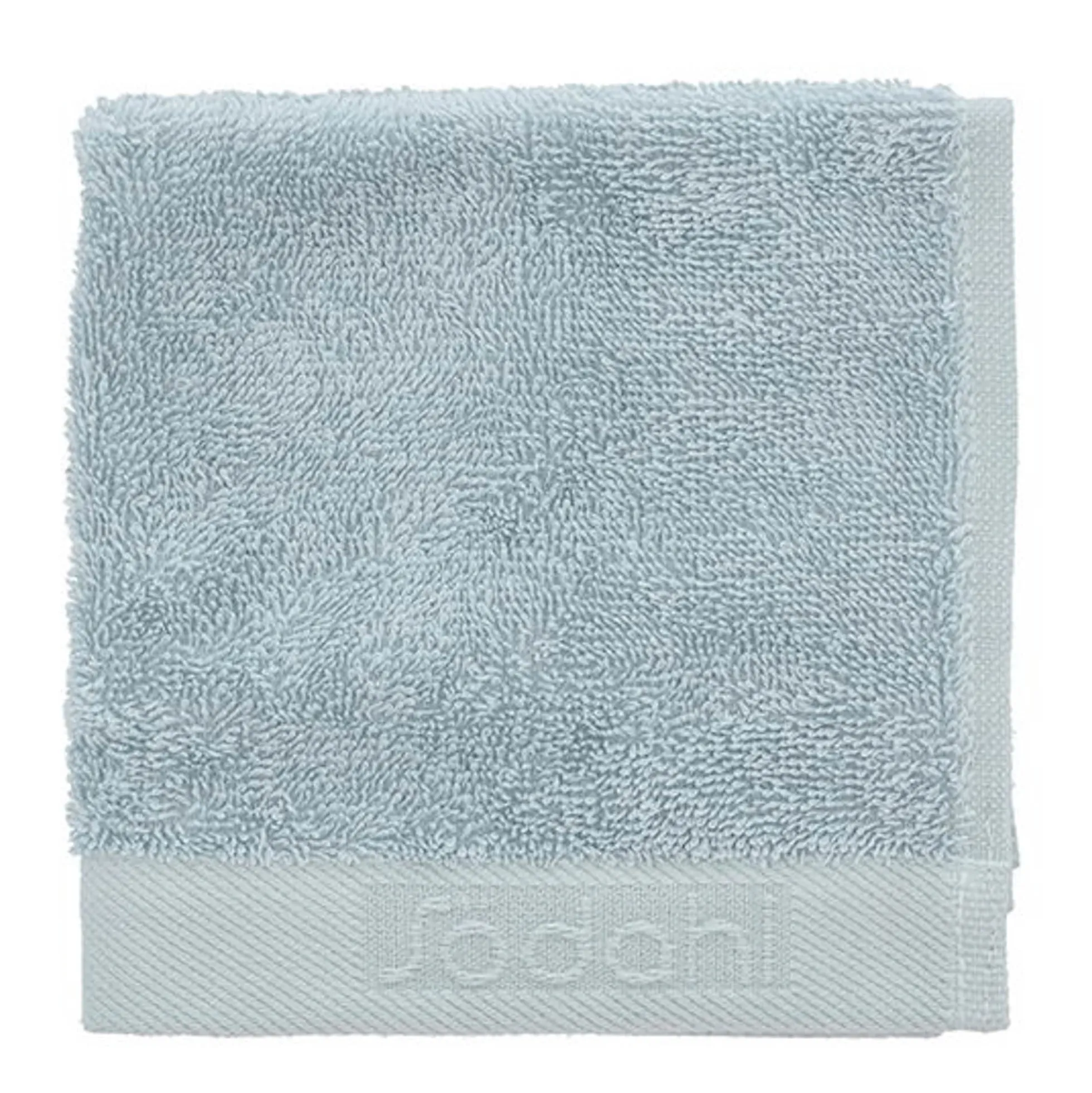 Økologisk vaskeklud - 100% økologisk bomuld - Vaskeklud lyseblå 30x30 cm - Södahl Organic Comfort - Linen blue