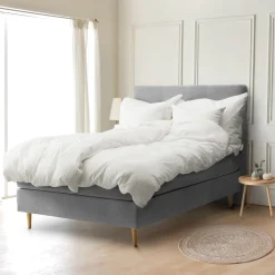 Kontinentalseng - 140x200 cm - Favorit Deluxe - 7 zoners halvandenmandsseng - Ekstra komfort - Nordstrand Home