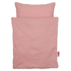 KREA dukke sengetøj 20x23 cm - Ensfarvet rosa