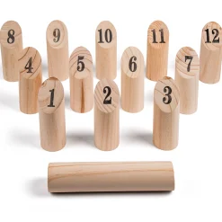 Kubb med tal - Underholdende spil for 2