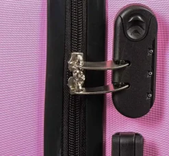 Kuffert - Hardcase kuffert - Str. Medium - Lyserød musling - Eksklusiv rejsekuffert