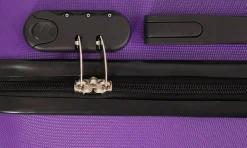 Kuffert tilbud - Hardcase - Str. Medium - Diamant Lilla - Smart rejsekuffert