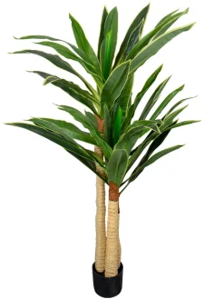 Kunstig Dracena Plante - Højde 170 cm - Lange flotte blade - Kunstig gulvplante