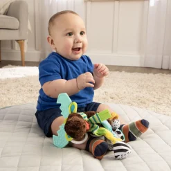 Lamaze Mortimer elgen aktivitetslegetøj - Fra 0 mdr.
