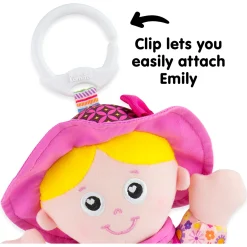 Lamaze My Friend Emily blød aktivitetsdukke - Fra 0 mdr.
