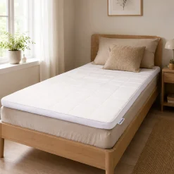 Latex H-split topmadras - 180x200 cm - 5 cm høj - Latex & naturlatex - Zen sleep topmadras til elevationsseng