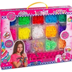 Loom bands med over 2000 elastikker