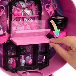 Monster High Draculaura Potion Reveal legesæt med dukke og tilbehør - 9 dele - 30 cm