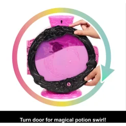 Monster High Draculaura Potion Reveal legesæt med dukke og tilbehør - 9 dele - 30 cm