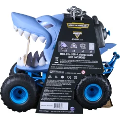 Monster Jam Chomping Megalodon fjernstyret mega monster truck - 1:15