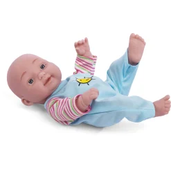 My Baby Love dukketøj med lilla, blå og pink outfits til 28-31 cm dukker - 3 sæt