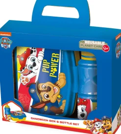 Paw Patrol madkassesæt - Madkasse og drikkedunk til børn