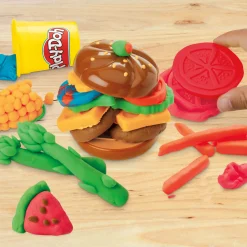 Play-Doh Food Shapes madformesæt - 6 værktøjer