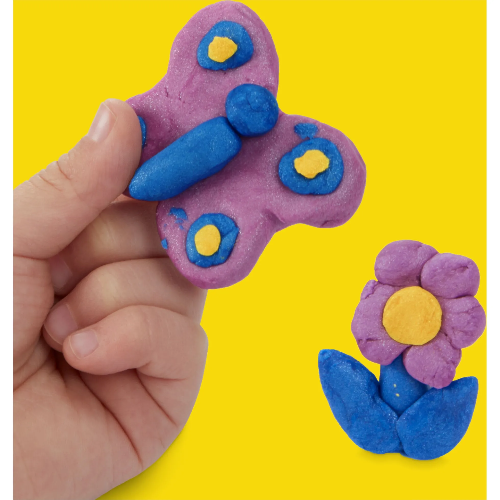 Play-Doh Metallic Shine 4-pak - 340 g