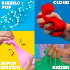 Play-Doh Mix & Play sansemasse - 6 bøtter