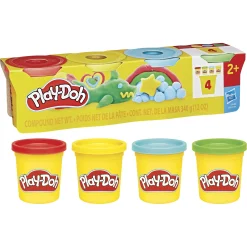 Play-Doh modellervoks Classic 4-pak - 340 g