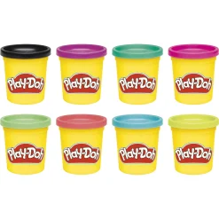 Play-Doh modellervoks Vibrant 8 bøtter - 680 g