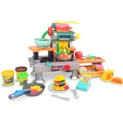 Play-Doh Super Sizzlin Kitchen modellervokssæt - Legekøkken