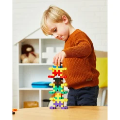 Plus-Plus BIG byggebrikker i basisfarver - 100 dele