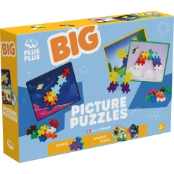 Plus-Plus BIG byg-selv puslespil med 16 motiver - 120 dele