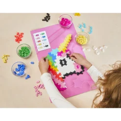 Plus-Plus Puzzle By Number med enhjørning - 250 dele