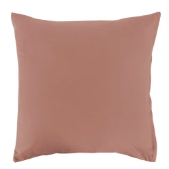 Pudebetræk 60x63 cm - 100% Bomuld - Zodiac peach - Vendbart med stjerner
