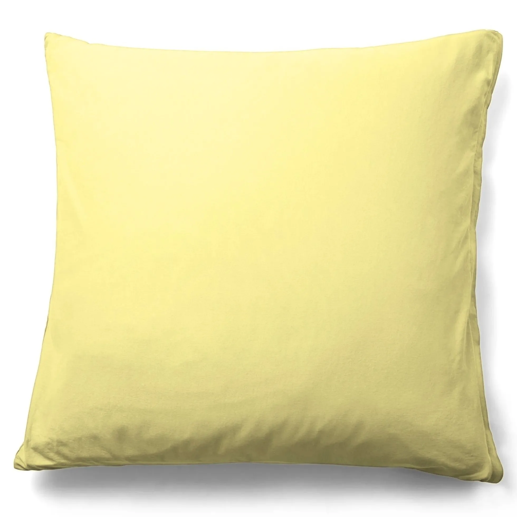 Pudebetræk 60x63 cm - Stonewashed - Firm yellow