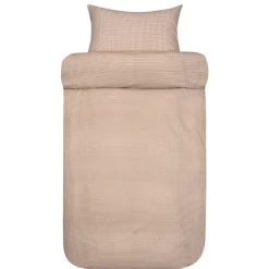 Sengetøj 140x220 cm - 100% bomuld - Høie of Scandinavia - Frans Cinnamon