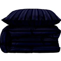 Sengetøj 140x220 cm - 100% Damaskvævet bomuldssatin - Södahl Noble - Blåt