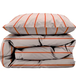 Sengetøj 140x220 cm - 100% økologisk bomuld - Södahl Echo - Rosa