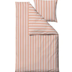 Sengetøj 140x220 cm - 100% økologisk bomuld - Södahl Echo - Rosa
