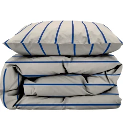 Sengetøj 140x220 cm - 100% økologisk bomuld - Södahl Echo - Beige